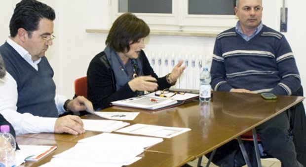 Da sinistra Andrea Cappellini, Marta Falcioni e Alberto Alesi