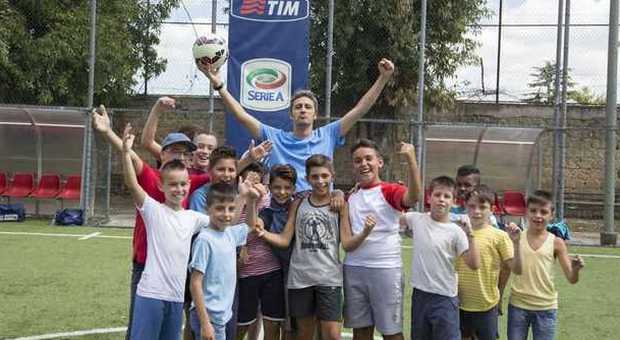 Serie A, il nuovo spot della Tim girato interamente a Scampia