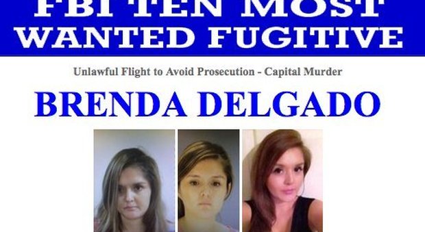 Brenda Delgado, la sexy fuggitiva ricercata dall'FBI (Twitter/Fbi)