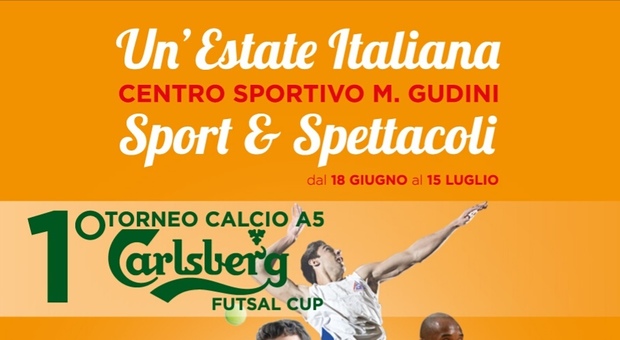 Rieti, "Un'estate italiana" debutta al Gudini: tornei di beach volley, futsal, calciotto e paddle
