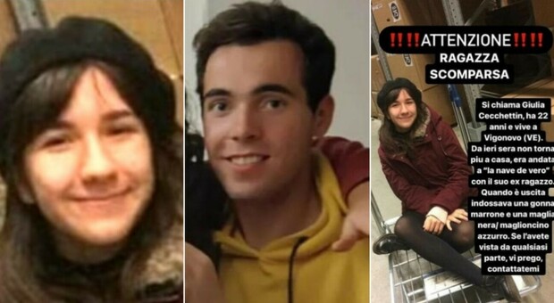 Giulia Cecchettin e l’ex fidanzato Filippo Turetta scomparsi da sabato sera. Il papà della ragazza: «Lui non aveva accettato la fine della relazione»