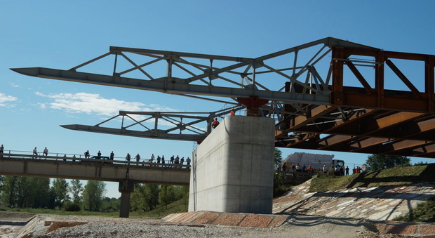 Il ponte delkla superstrada sull'Astico