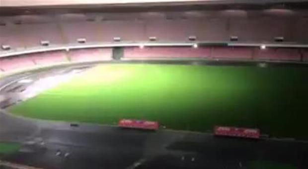 San Paolo come Juventus Stadium Ecco i nuovi «giochi» di luce
