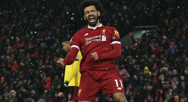 Liverpool, show di Salah. Quattro gol al Watford