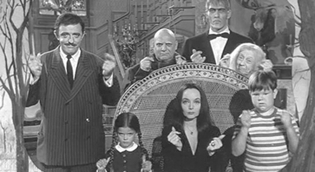 La Famiglia Addams per la prima volta in tv il 18 settembre 1964