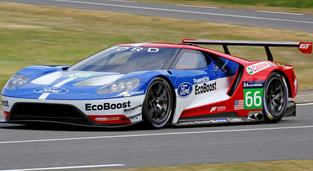 La Ford GT con cui ritorna a sfidare a Le Mans le rosse di Maranello