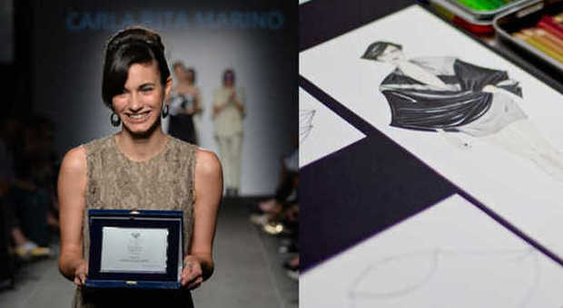 Carla Rita Marino vincitrice dell'Altieri Fashion Award 2014