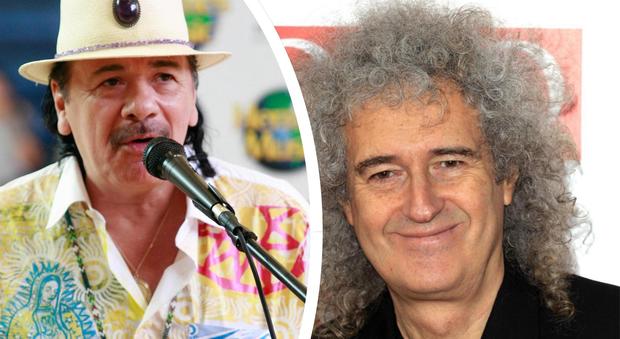 I 70 anni delle star del rock mondiale: compleanno per Carlos Santana e Brian May