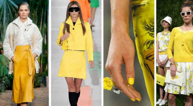 Cinquanta sfumature di giallo, abiti e accessori: quest'estate splende il sole