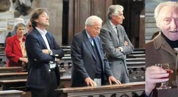 Il nuovo erede (al centro) e nel riquadro Guido Ricci