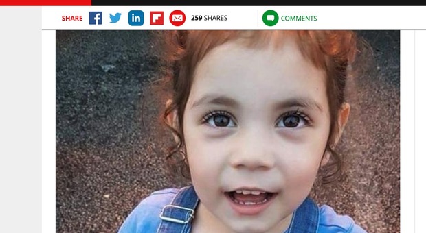 Bimba di 4 anni stroncata dalla meningite: «Emicrania e febbre, è morta nel giro di tre giorni»