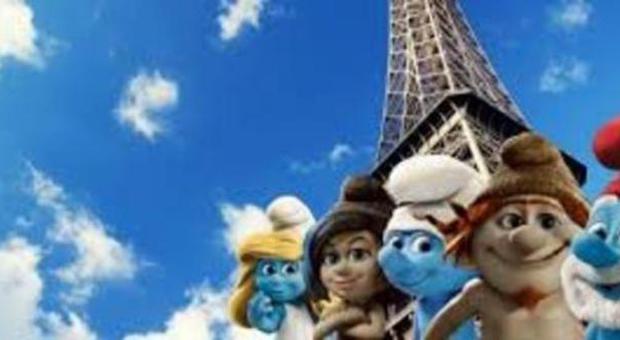 Arrivano I Puffi in 3D: la nuova avventura è ambientata a Parigi