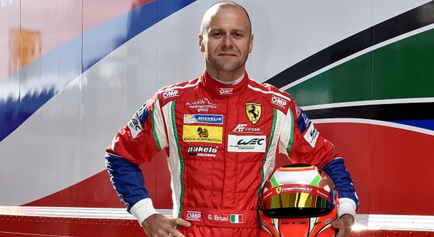 Gimmi Bruni, ha già vinto due volte a Le Mans e punta alla terza vittoria con tre Ferrari differenti