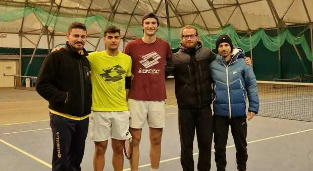 Sorpresa: Simone Vagnozzi, coach di Sinner, al Circolo Tennis Maggioni di San Benedetto