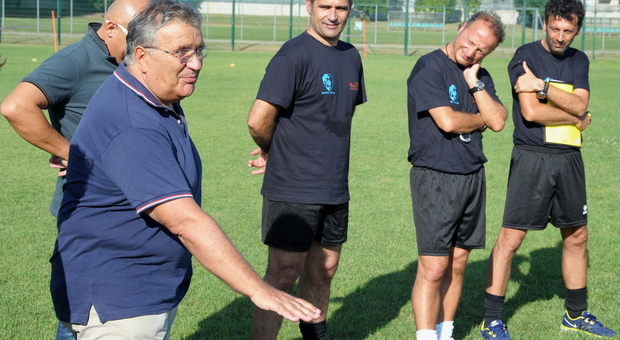 Malvi Cervati, ex presidente, spor e attuale socio del Rovigo Calcio
