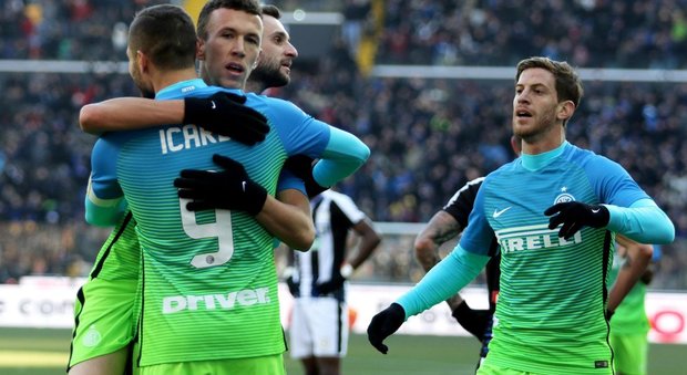 Doppietta Perisic: l'Inter in rimonta piega l'Udinese