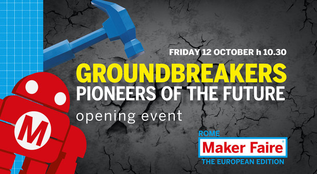 Maker Faire Rome, evento di apertura: la diretta video