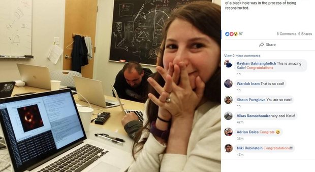 Katie Bourman scopre l'algoritmo che ha permesso la foto del Buco Nero e finisce vittima del cyberbullismo