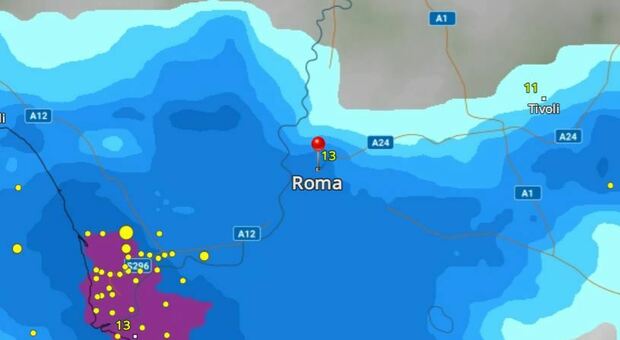 Tempesta Ciaran a Roma in arrivo oggi, dove e quando colpirà: le previsioni meteo