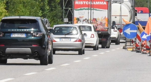 Lavori, traffico paralizzato in mattinata nell'area di Padova Est