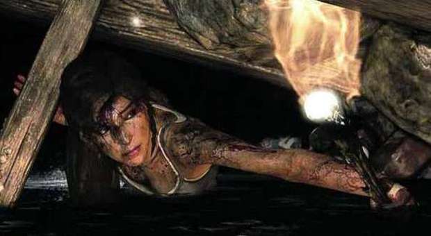 Un'immagine del nuovo Tomb Raider
