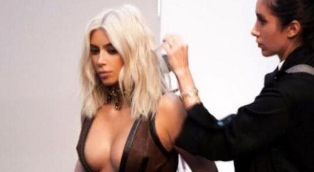 Kim Kardashian, quando il décolleté diventa bollente