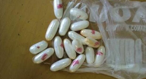Gli ovuli di cocaina, foto tratta dal Web