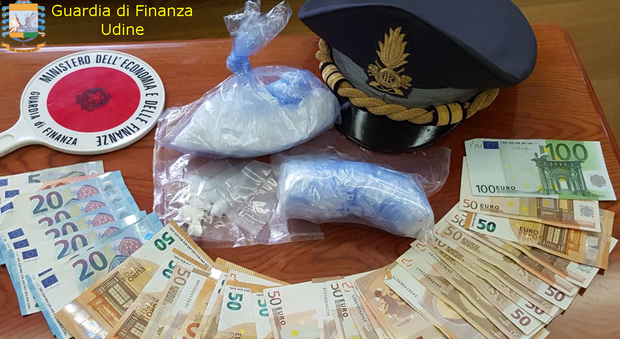 La cocaina trovata sul camion dalla Guardia di finanza di Udine
