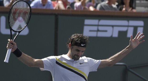 Indian Wells, Federer va in finale ma che fatica per battere Coric