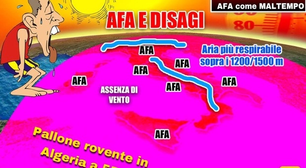 Meteo, arriva il grande caldo: afa e disagi in arriva in tutta l'Italia Previsioni