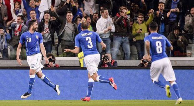 L'Italia di Conte dura solo un tempo Con l'Inghilterra è 1-1 Pellè e Townsend