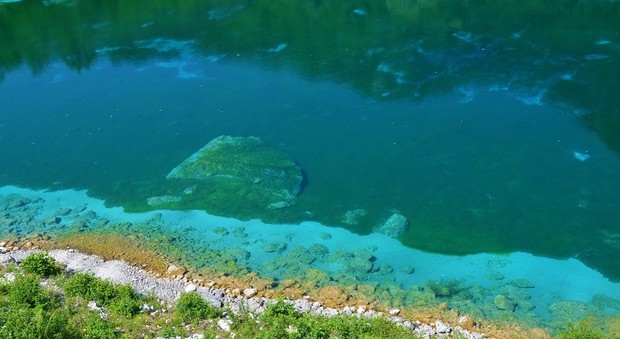 Il lago di Cornino a Forgaria nel Friuli
