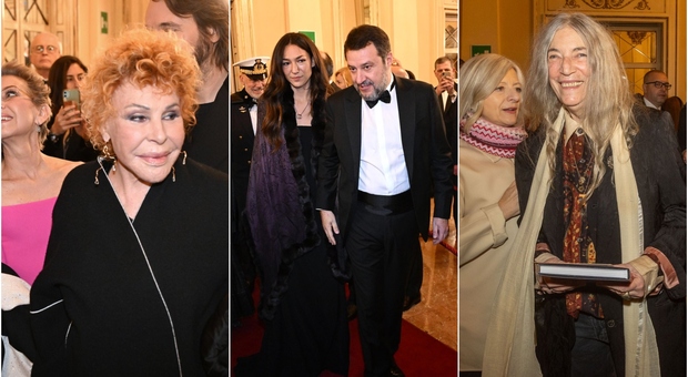 I look: Milly Carlucci e le spalline, Francesca Verdini in kimono, Patti Smith porta gli anni 70