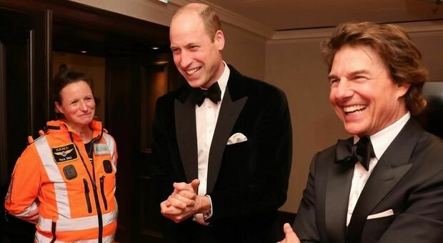 William, prima uscita pubblica (con Tom Cruise) dopo la notizia del tumore di re Carlo: «Significa molto per me»
