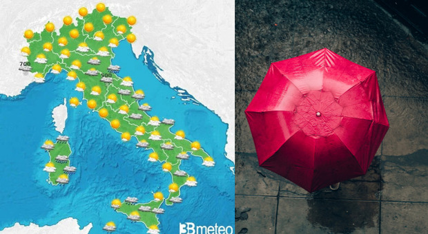  poi nuovo vortice mediterraneo con maltempo sparsonu