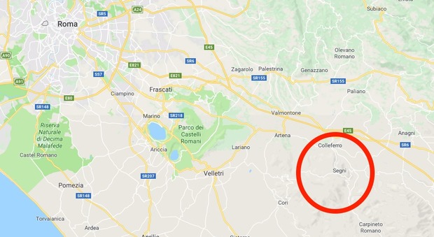Terremoto in provincia di Roma, scossa tra Colleferro e Valmontone