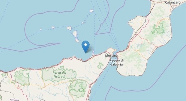 Messina, terremoto all'alba: magnitudo 3.3, epicentro sulla costa