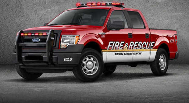 Il nuovo Serie F 2013 nella versione allestita per il soccorso anti incendio