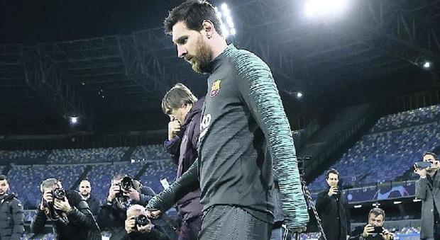 Napoli-Barça, è la notte di Messi: così ha scoperto la febbre azzurra