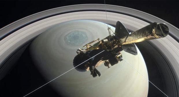 Spazio, venerdì l'ultimo tuffo di Cassini tra gli anelli di Saturno