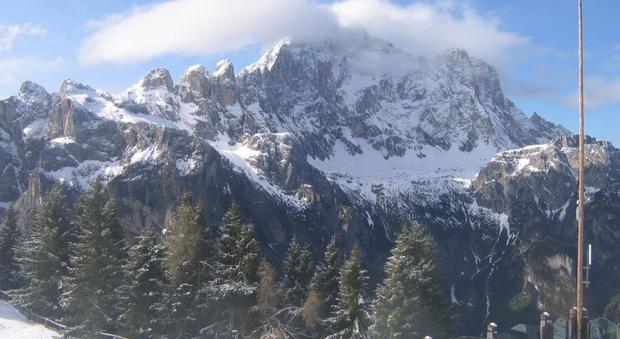 Temperature in discesa e torna la neve sulle Dolomiti a maggio