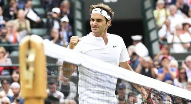 Wimbledon, Federer primo semifinalista Fuori in tre set la sorpresa Gilles Simon