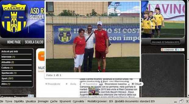 Bayern Monaco, partnership con la scuola calcio Real Casarea di Casalnuovo
