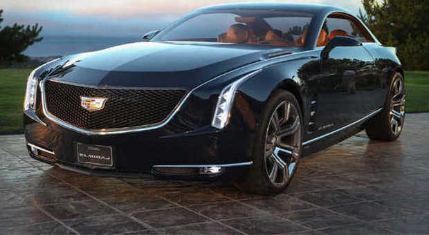 Il frontale del concept Elmiraj proposto da Cadillac