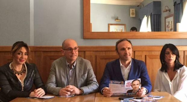 Elezioni ad Ascoli, Camela nella lista di Fioravanti