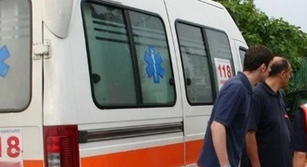 Una ambulanza della Croce rossa