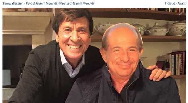 Morandi, finalmente il selfie con Magalli: ma in realtà... -GUARDA