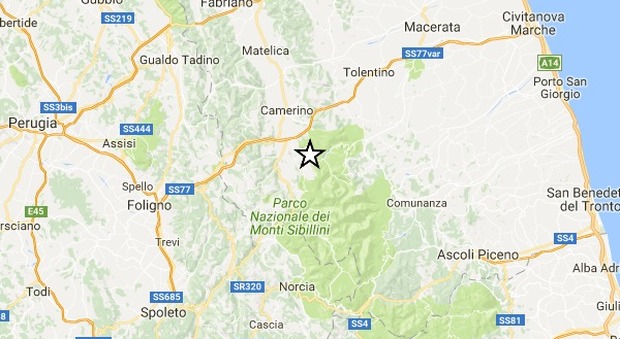 Terremoto, scossa di magnitudo 3.0 in provincia di Macerata