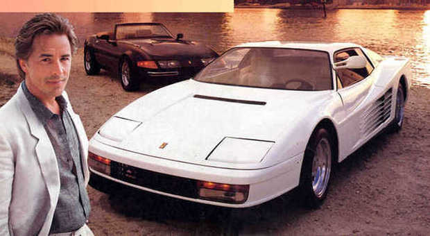 Le due Ferrari utilizzate nella mitica serie Miami Vice