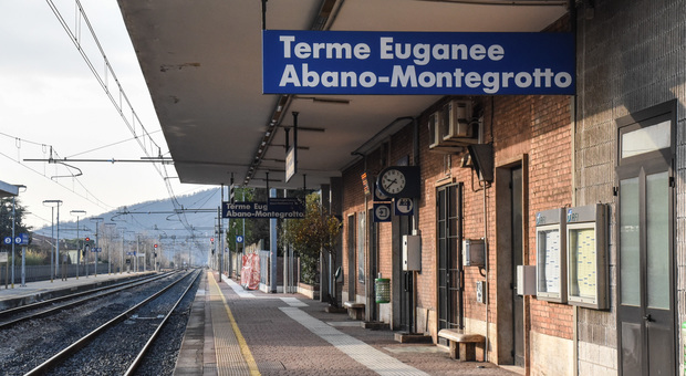 La stazione ferroviaria di Abano Montgrotto